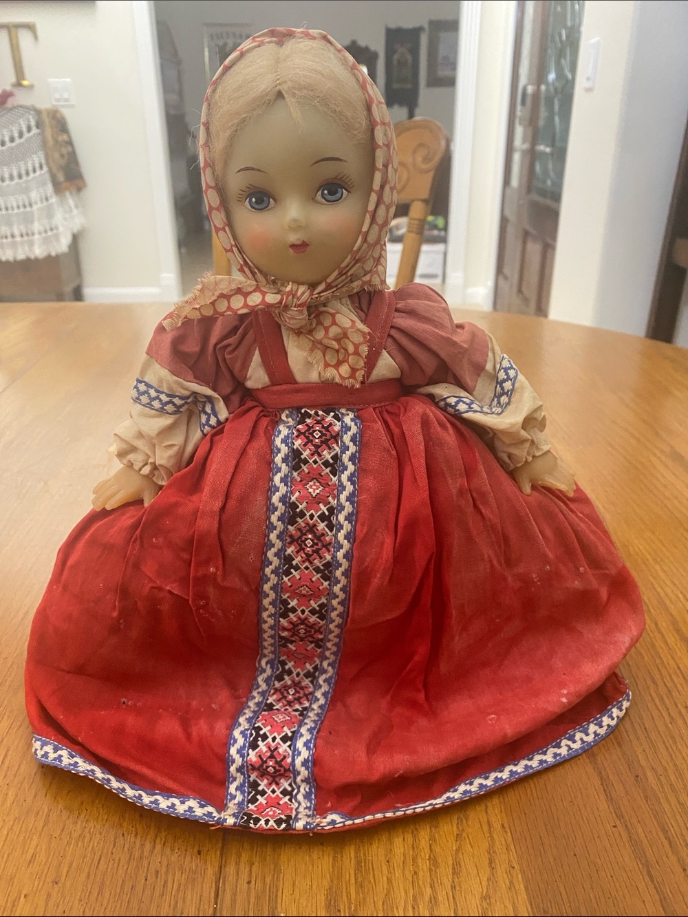 Vintage Russian Tea Cozy Doll